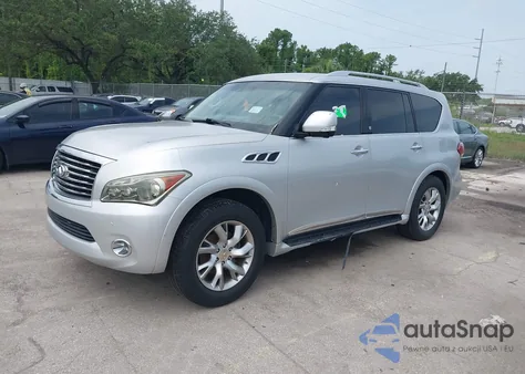 2011 Infiniti Qx56 z USA, uszkodzony, nr VIN JN8AZ2NF8B9501238